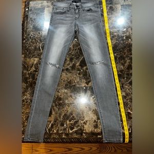 Dark grey size 25 skinny jeggings